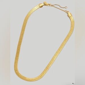 Madewell Chunky Herringbone Chain Necklace